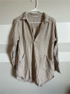 CP Shades Shirt Womens Gauze Long Sleeve